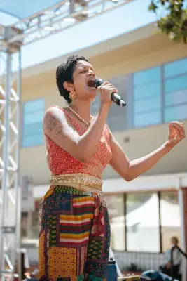 Janani Ramachandran at Laurel St Fair 1