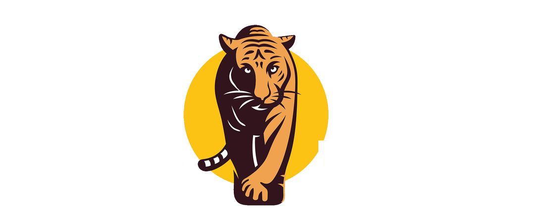 Janani Ramachandran and Tiger Logo